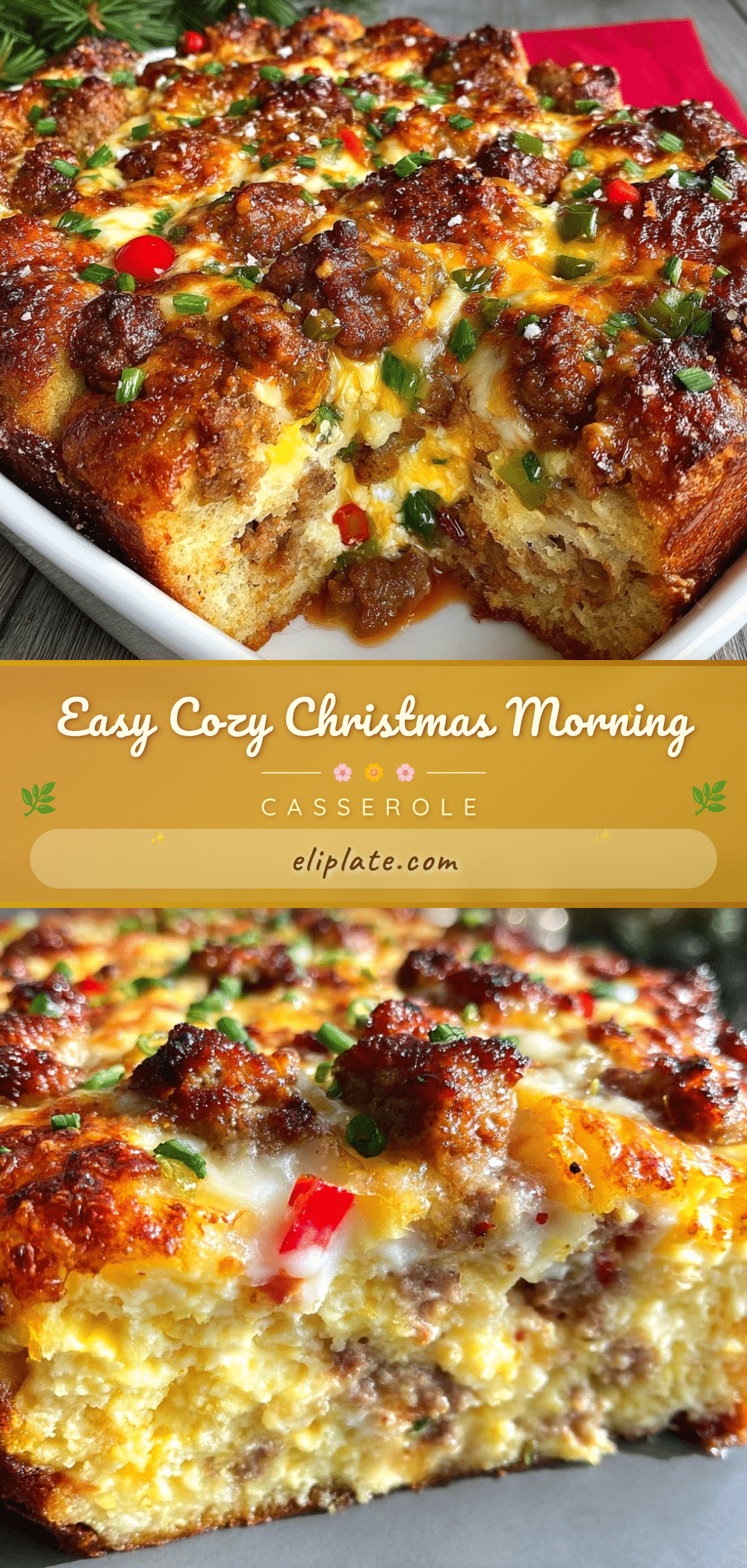 christmas morning breakfast casserole recipe