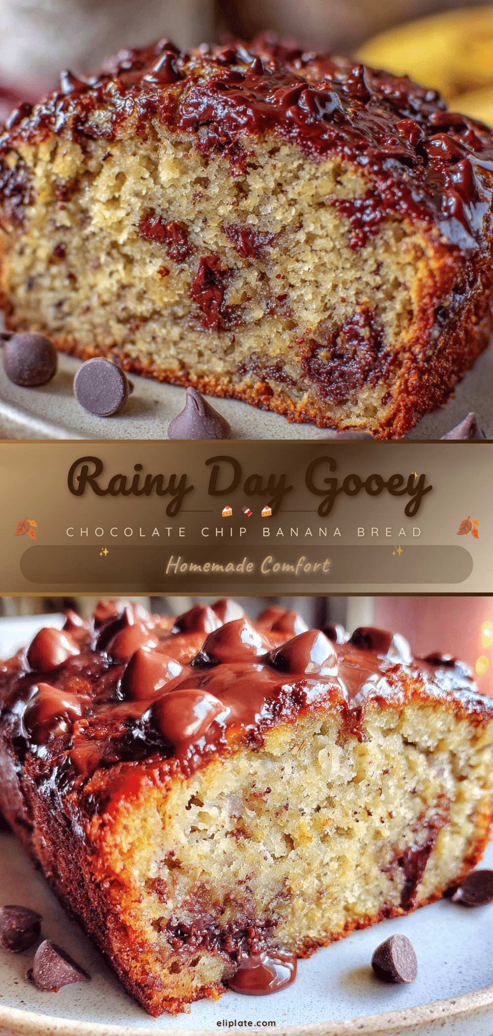 cozy rainy day banana bread recipe