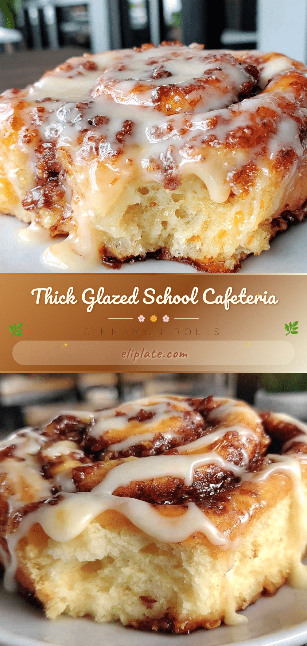 cozy school cafeteria cinnamon roll recipe