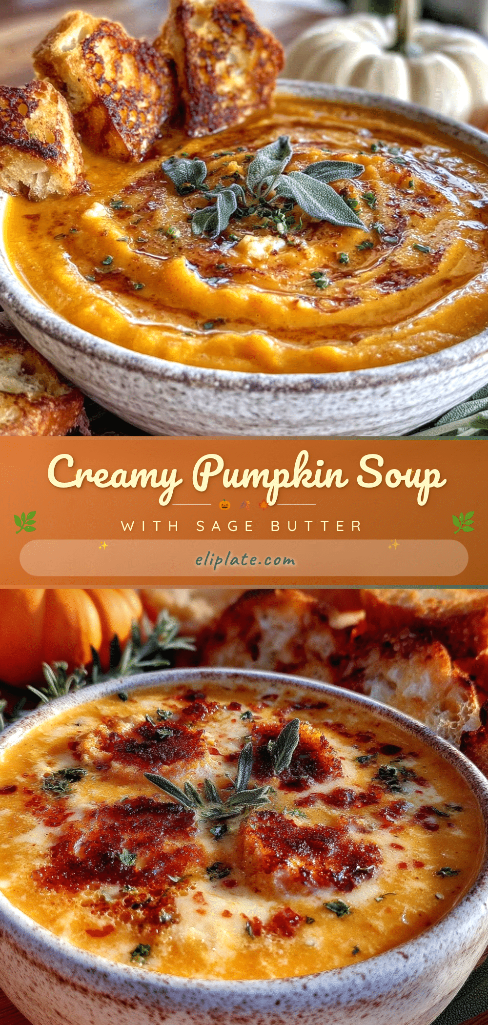 creamy pumpkin soup recipe