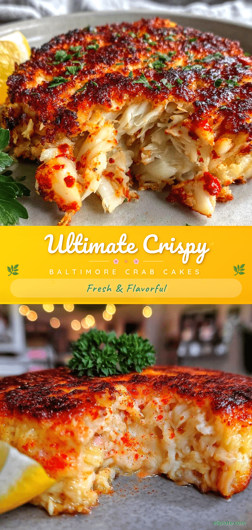 crispy Baltimore crab cakes recipe