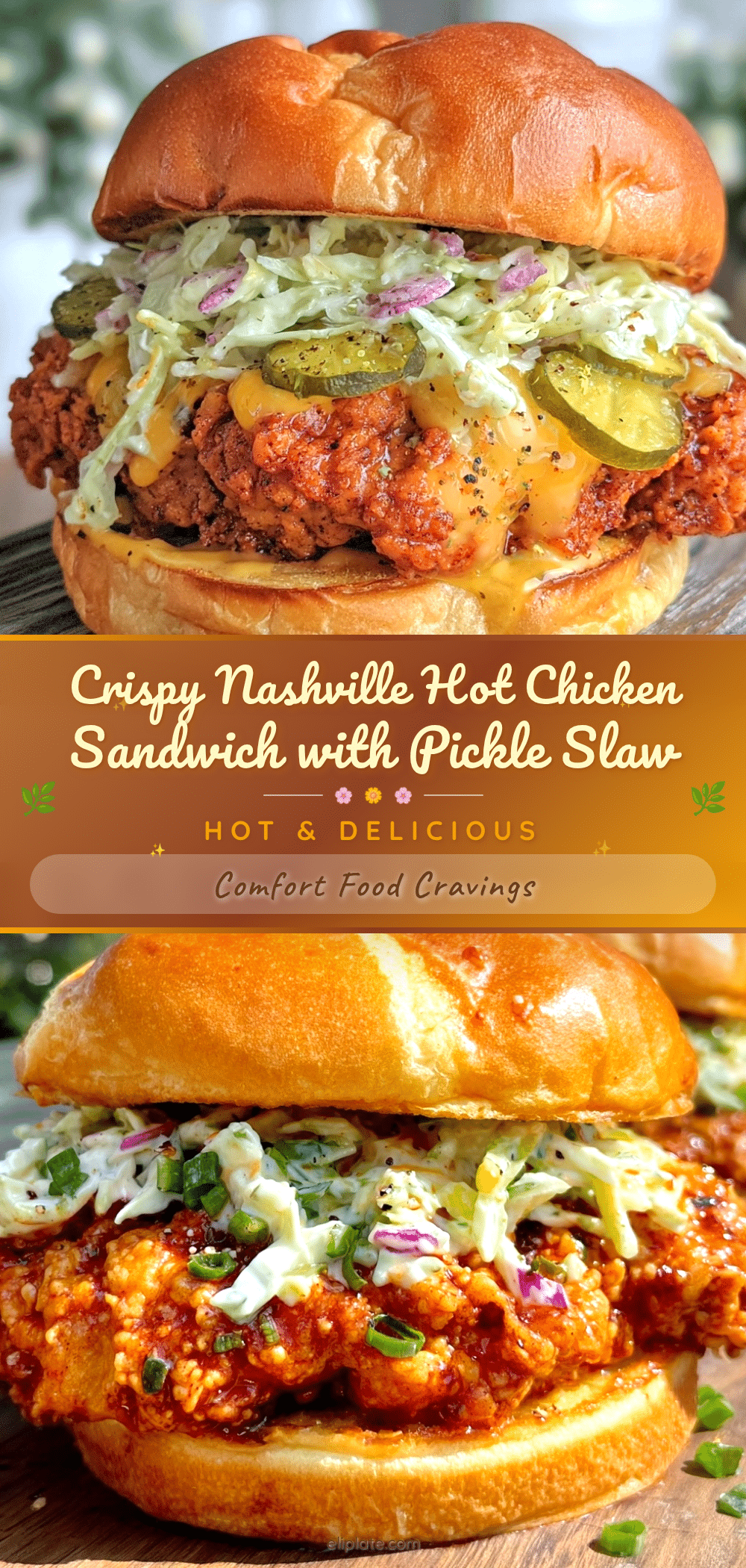 Crispy Nashville Hot Chicken Sandwich recipe