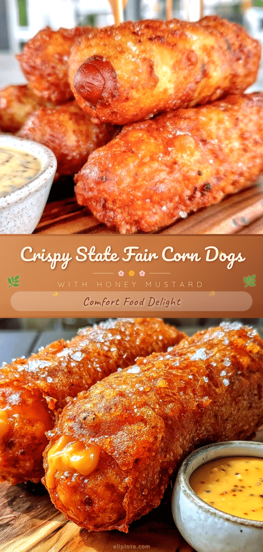 crispy state fair corn dogs recipe