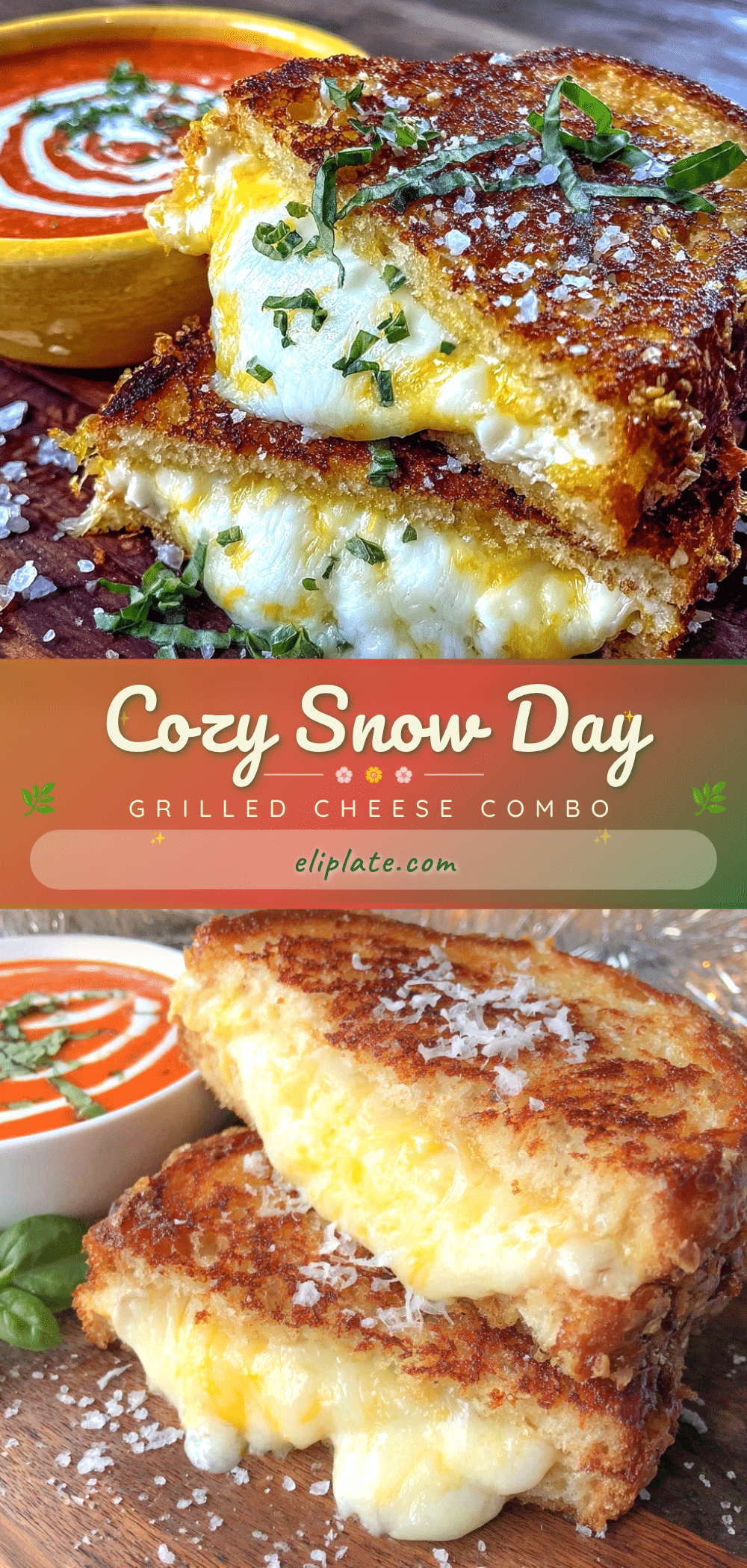 grilled cheese with tomato basil soup recipe