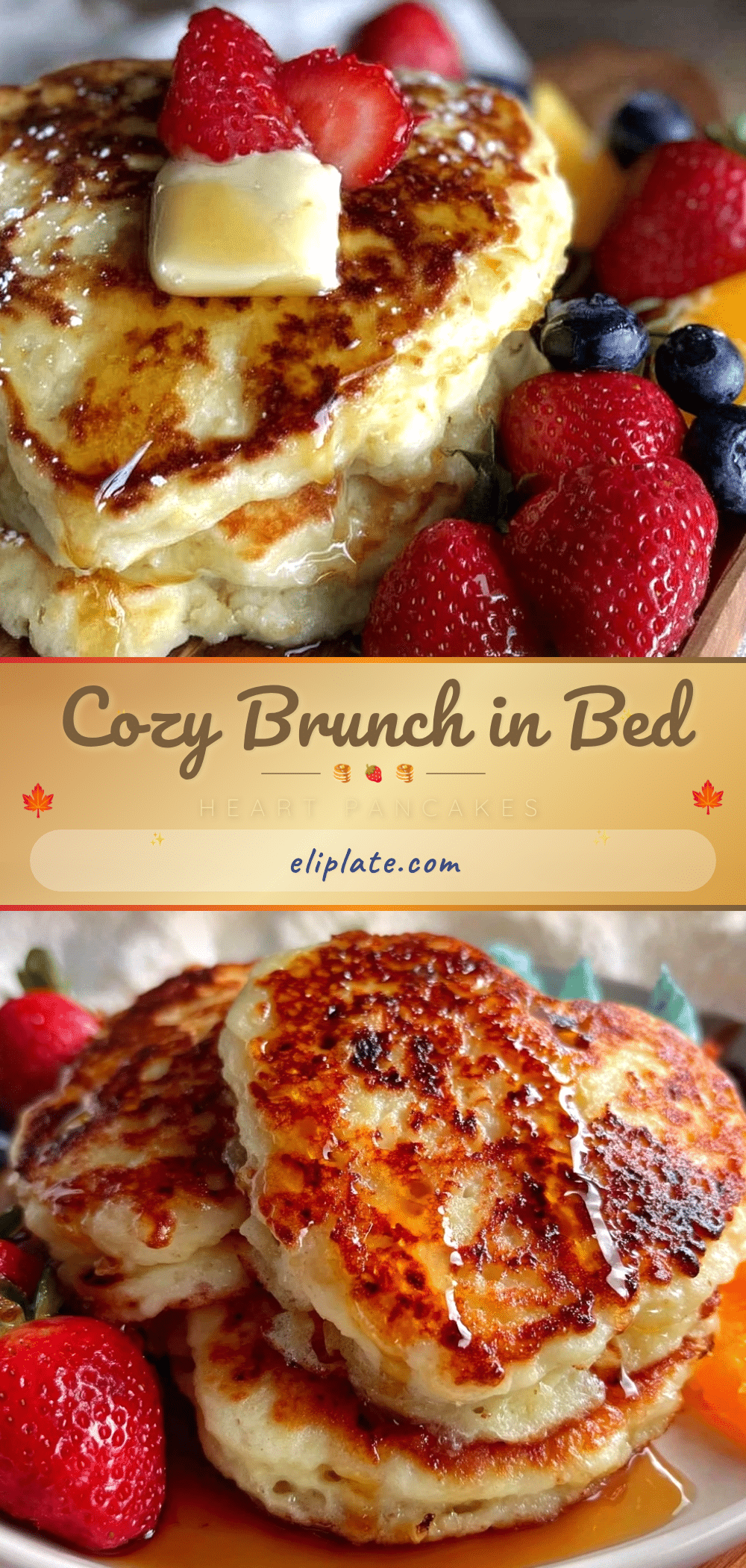 heart-shaped pancakes recipe