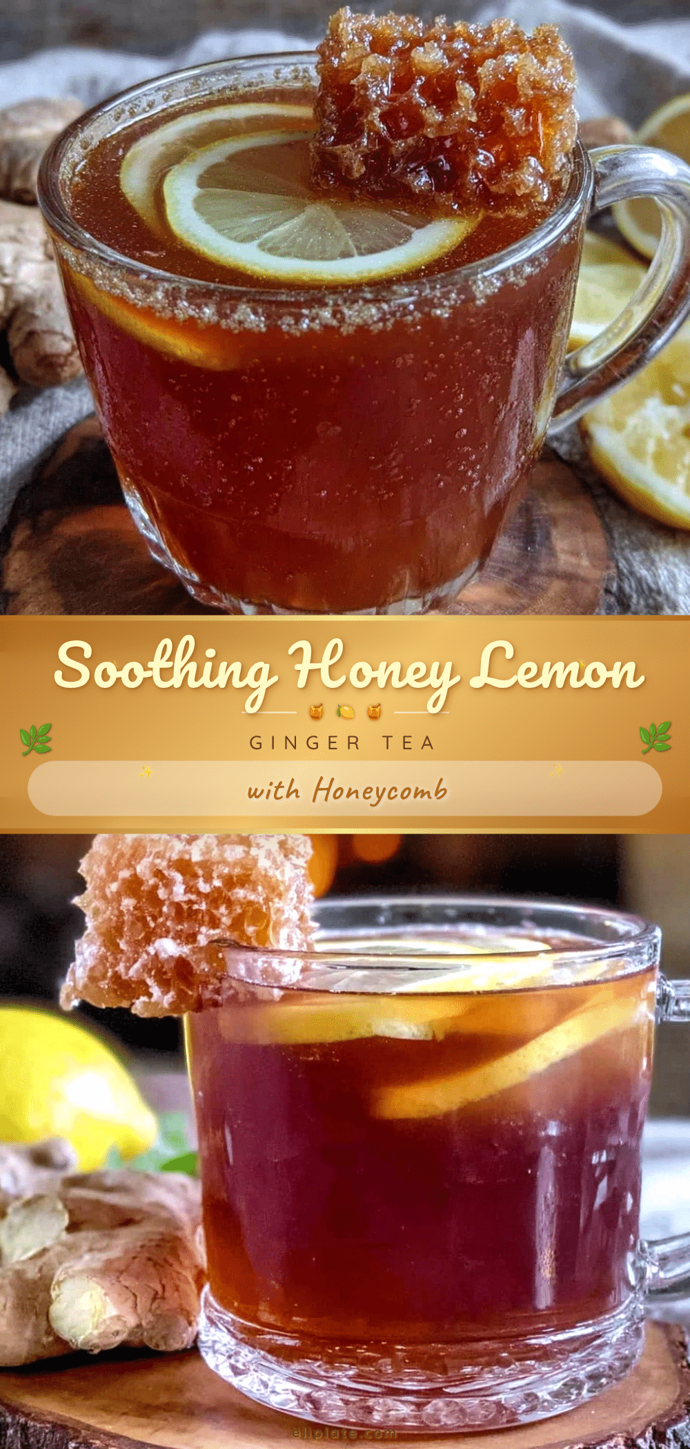 honey lemon ginger tea recipe