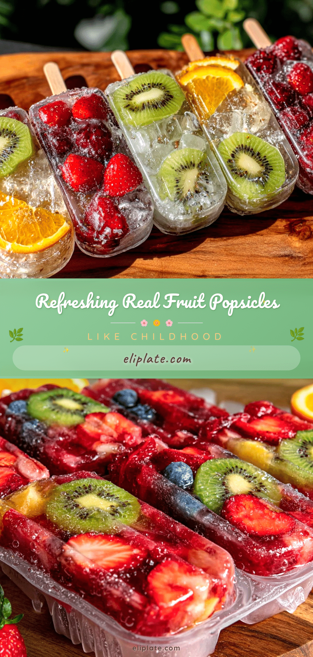 real fruit popsicle recipe recipe