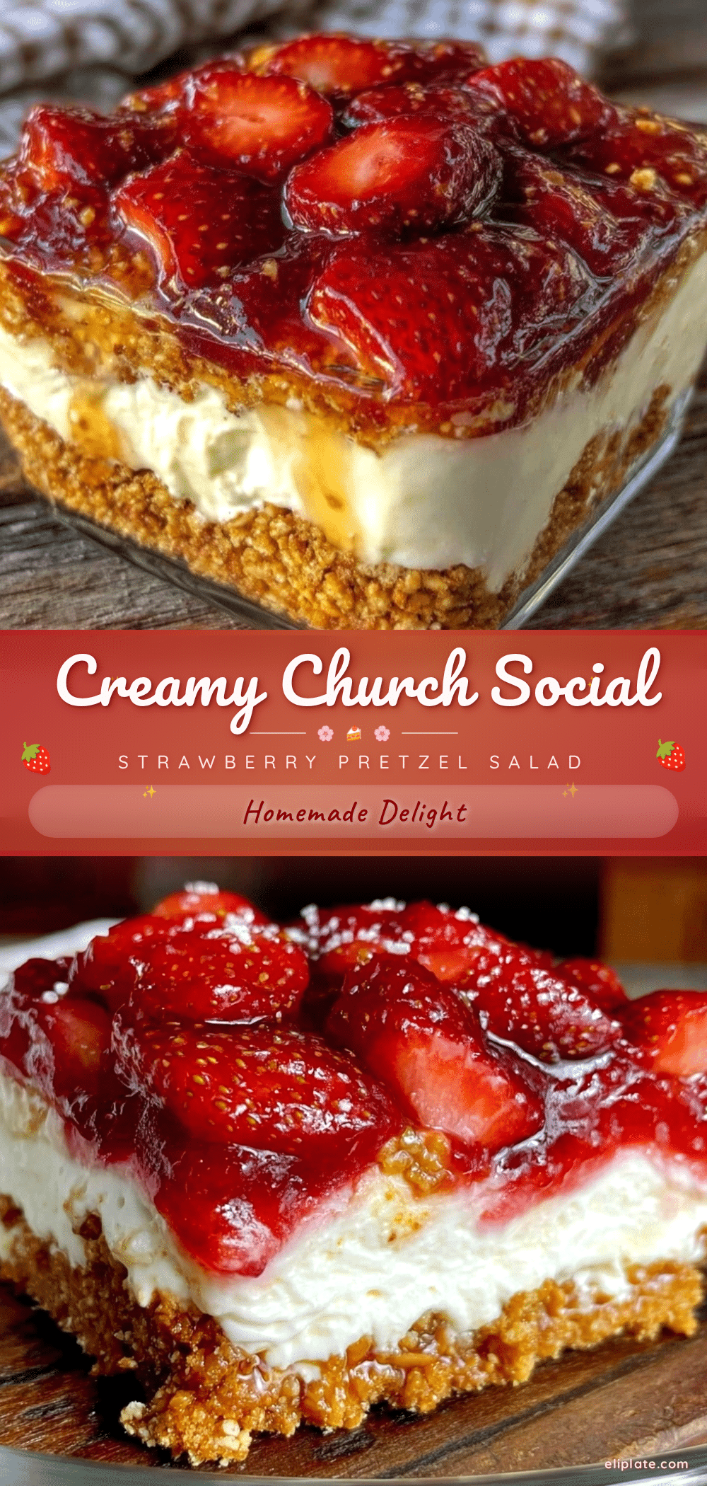 strawberry pretzel salad recipe