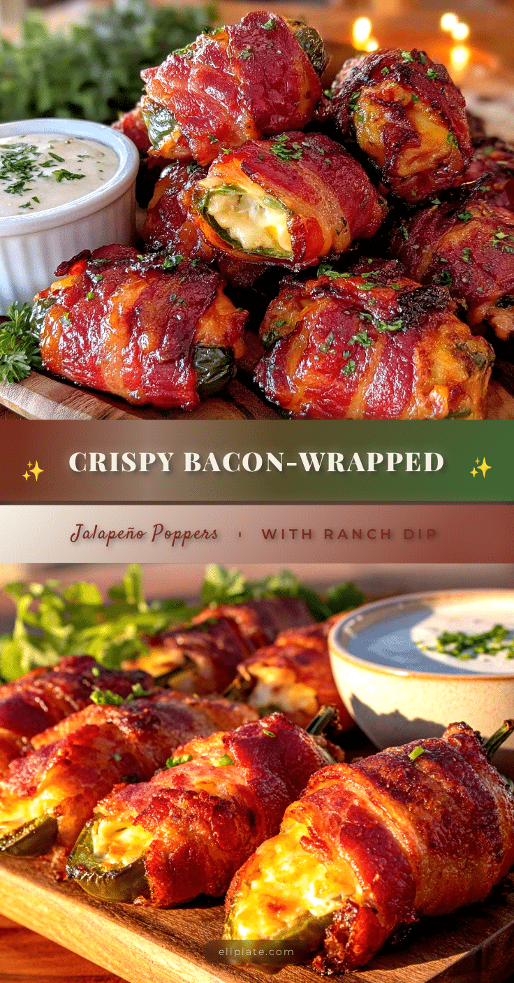 bacon-wrapped jalapeño poppers recipe