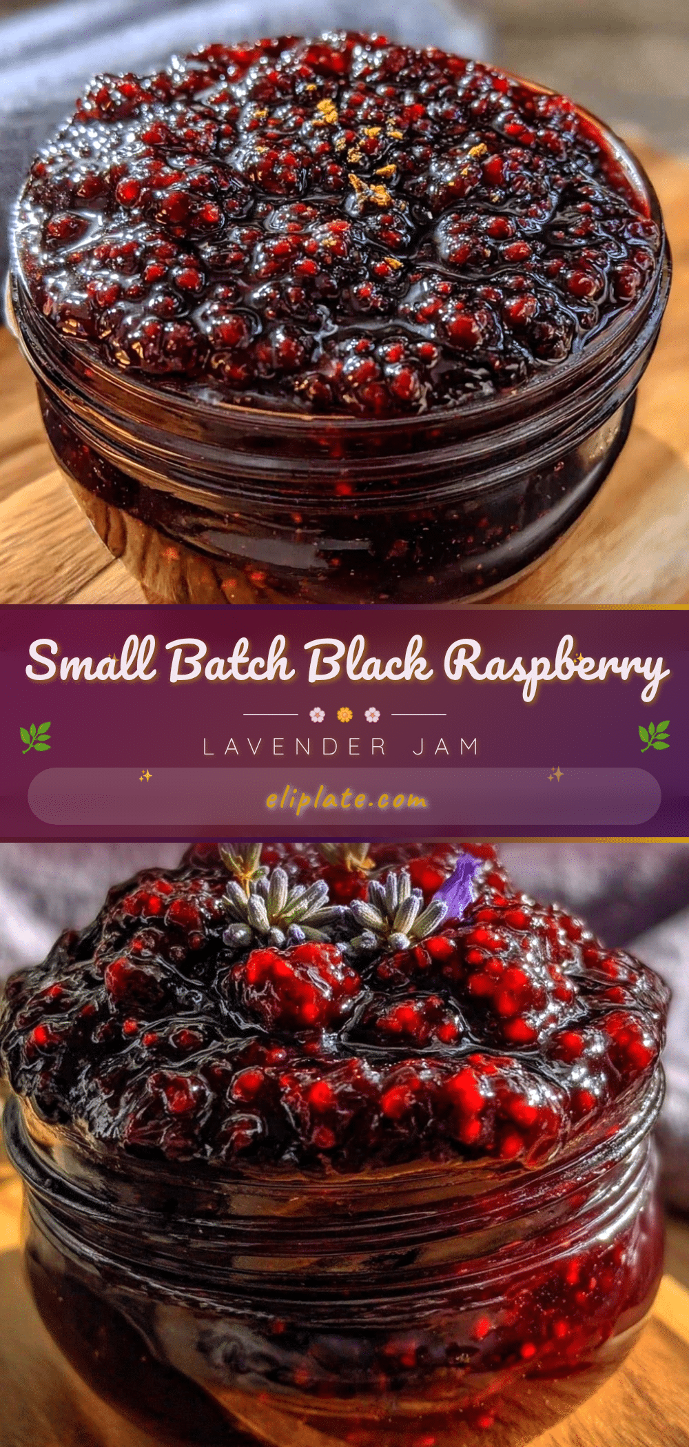 black raspberry lavender jam recipe