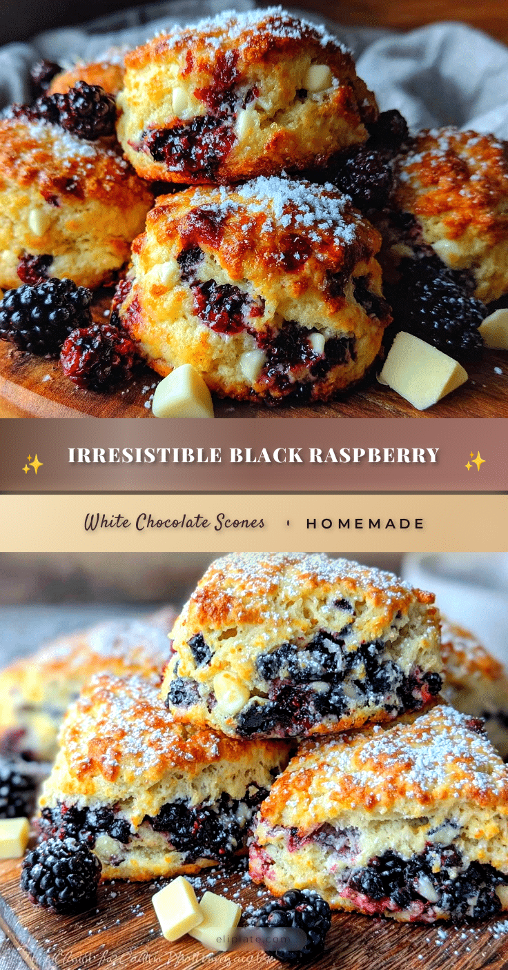 black raspberry white chocolate scones recipe