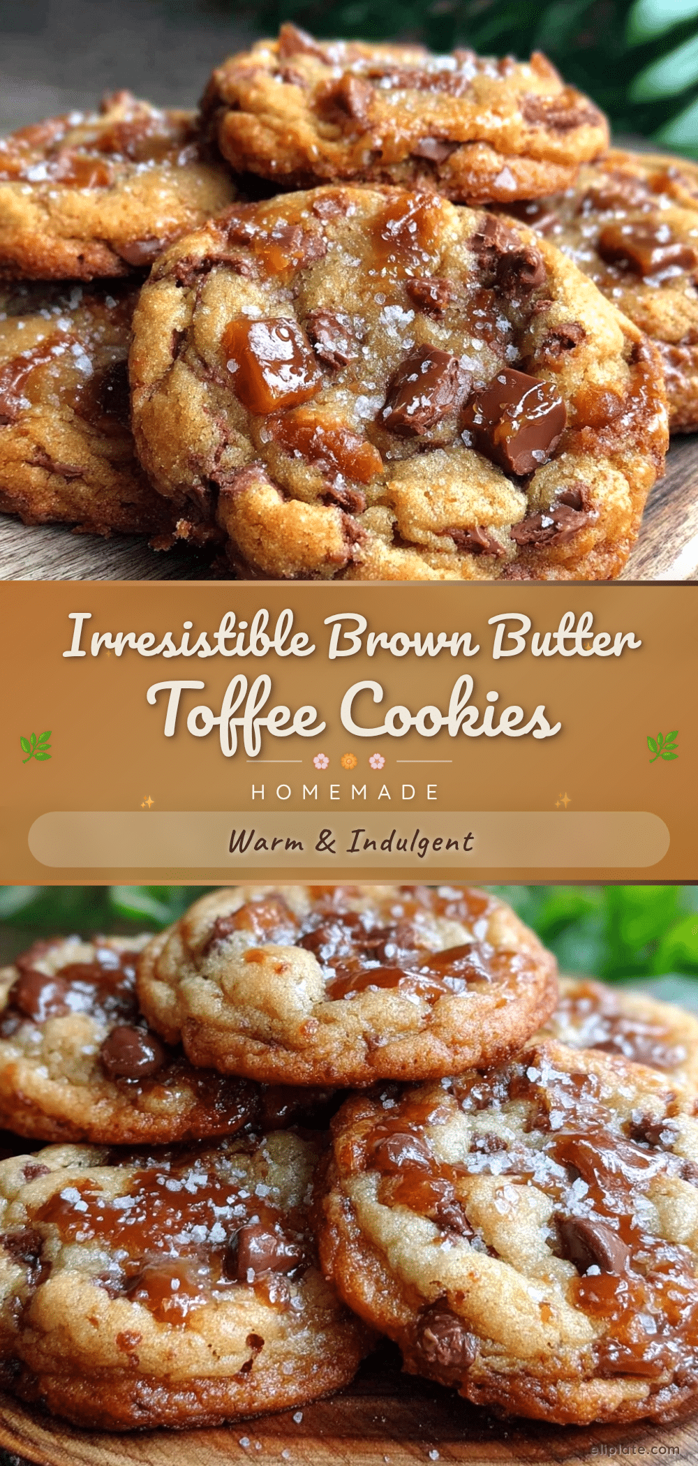 brown butter toffee chocolate chip cookies recipe
