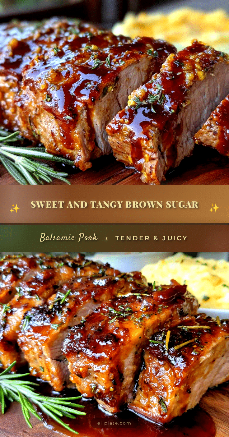 brown sugar balsamic pork tenderloin recipe
