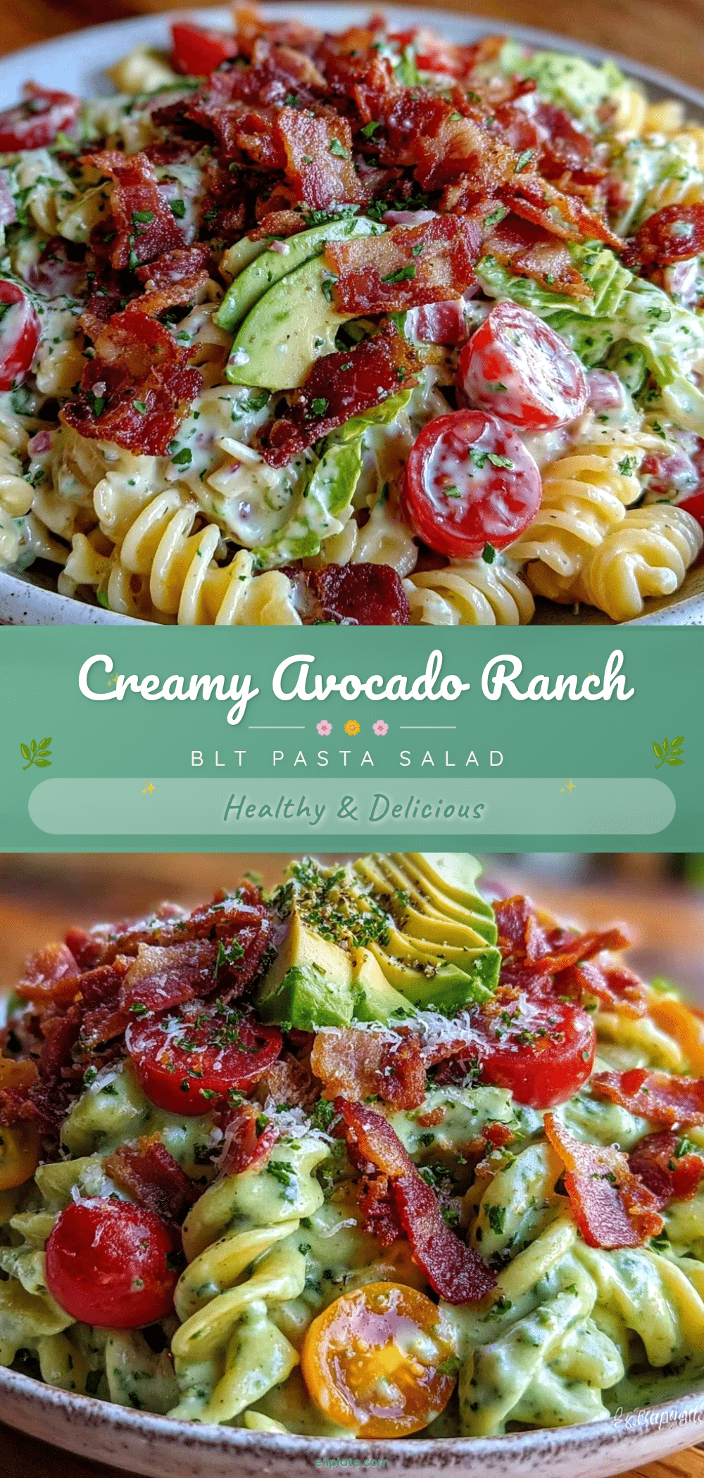 creamy blt pasta salad recipe