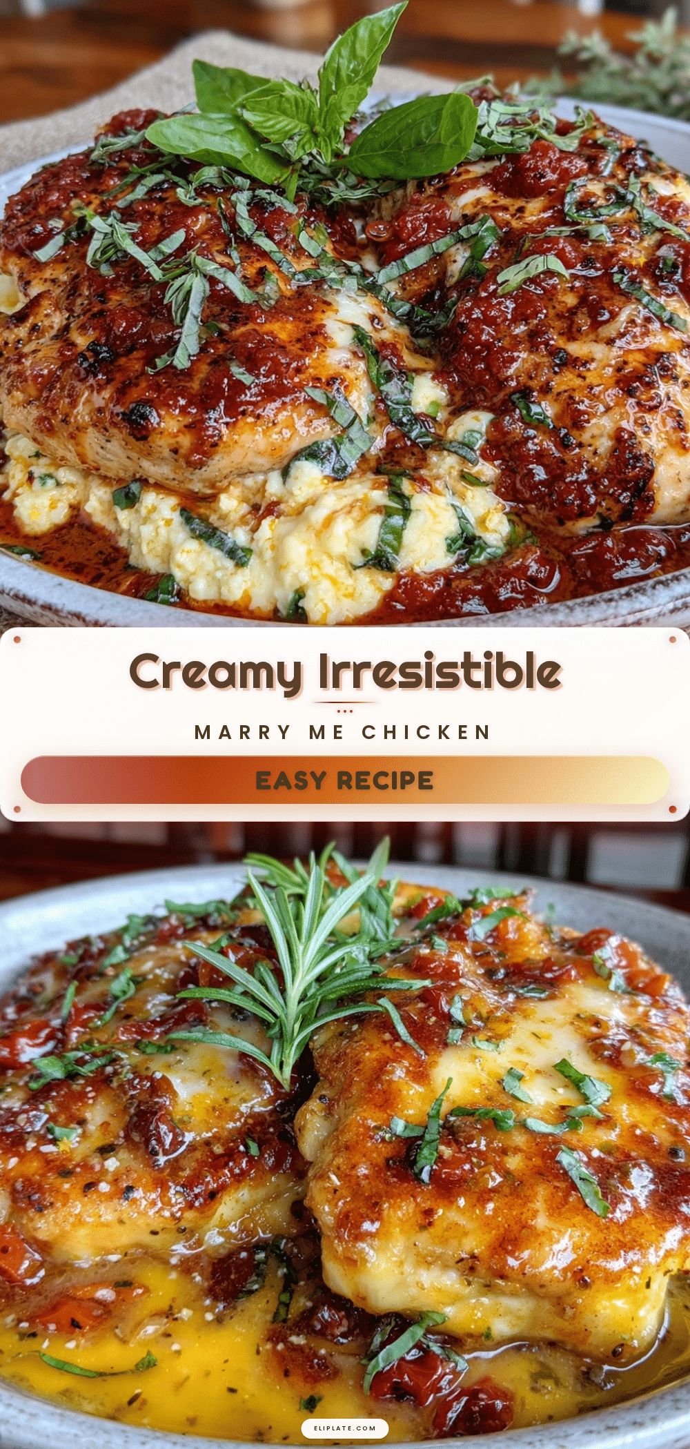 creamy marry me chicken recipe