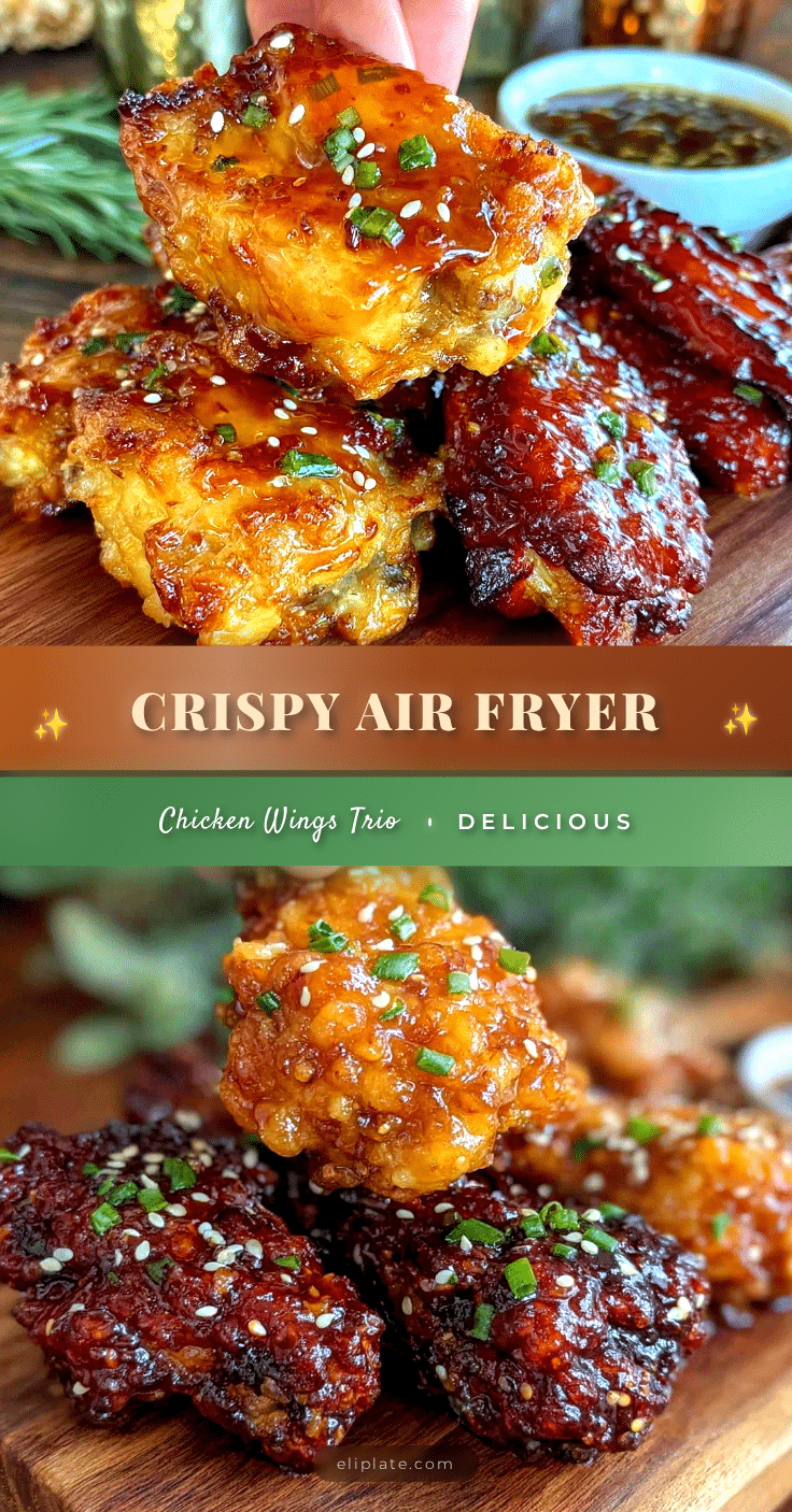 crispy air fryer chicken wings recipe