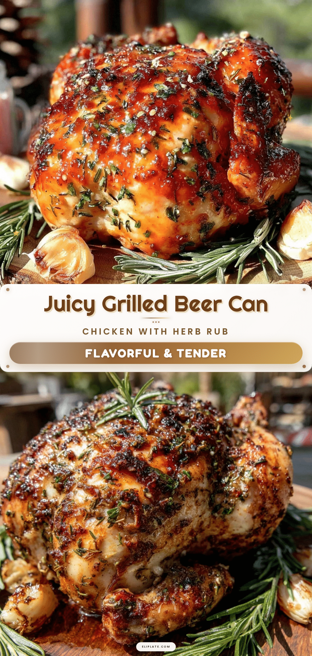crispy grilled beer can chicken recipe