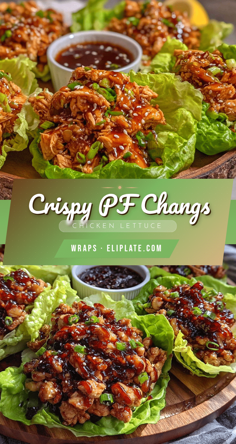 crispy pf changs copycat chicken lettuce wraps recipe