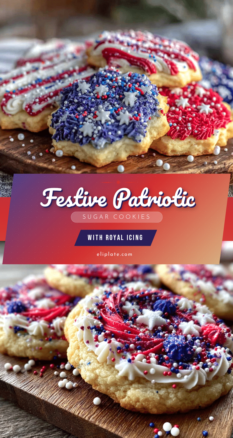 decorated sugar cookies patriotic royal icing recipe