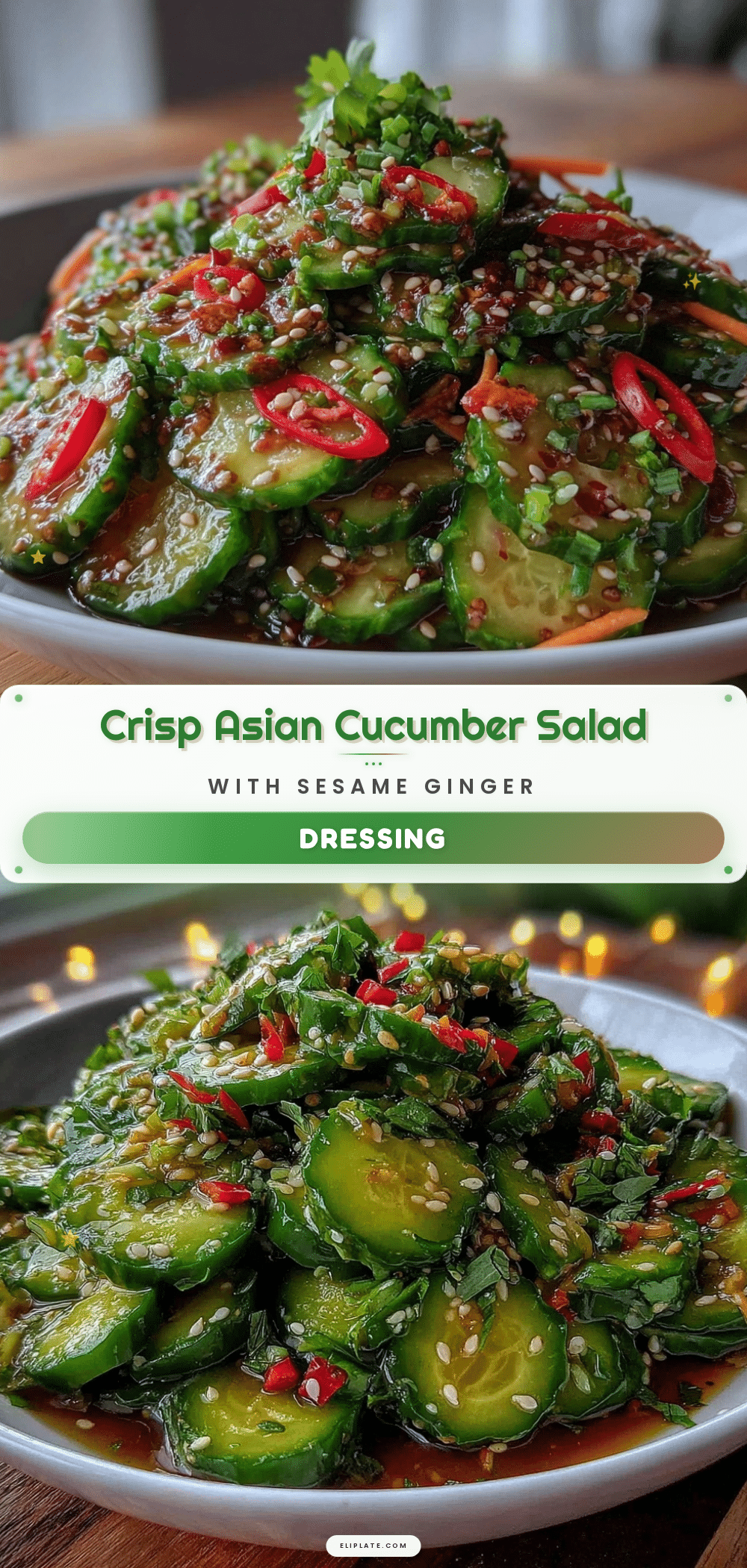 fresh asian cucumber salad recipe