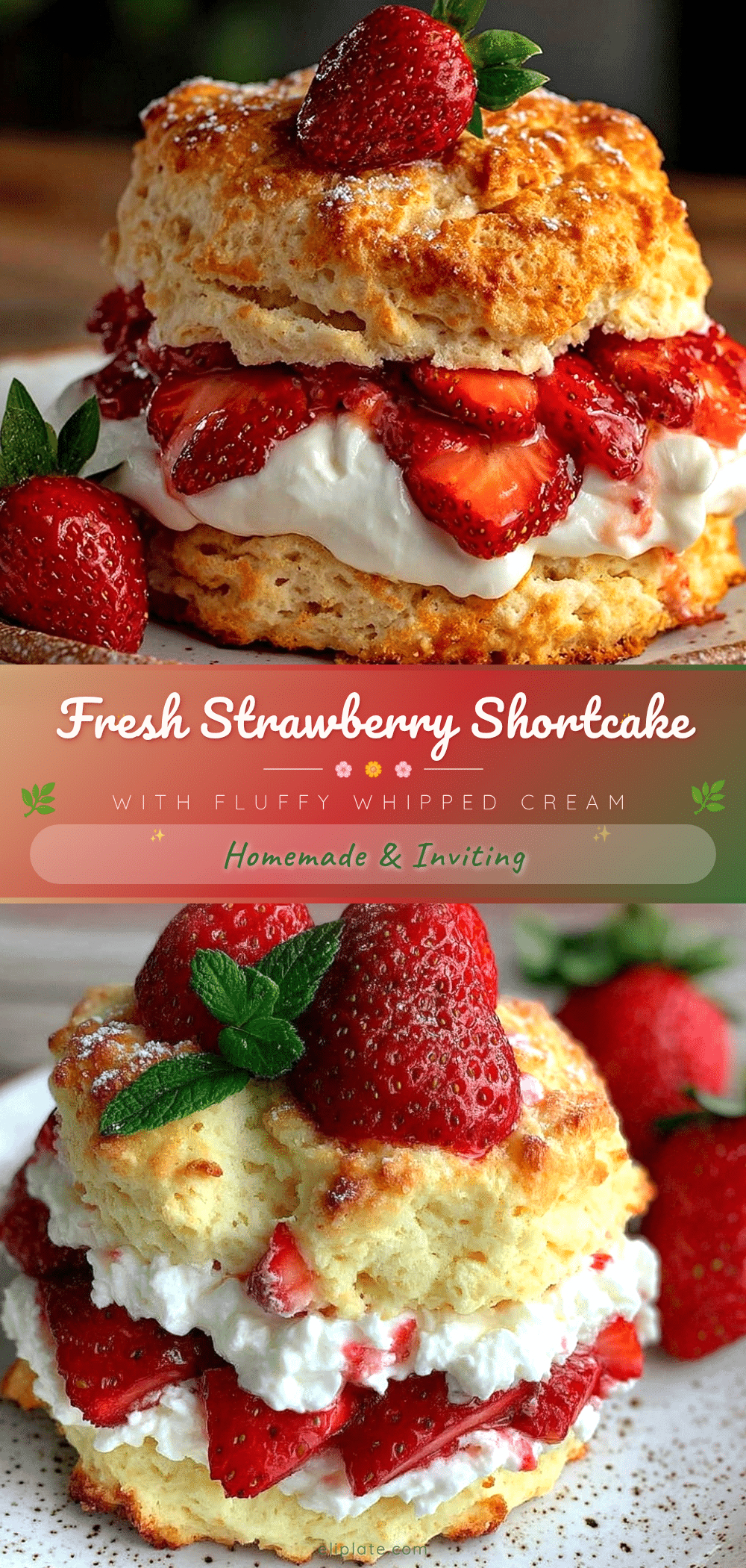 fresh flavorful strawberry shortcake recipe recipe