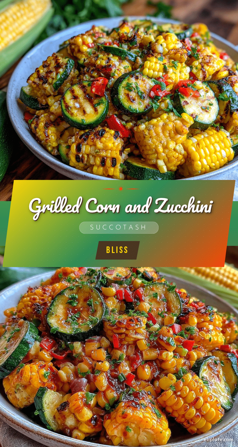 fresh grilled corn and zucchini succotash recipe