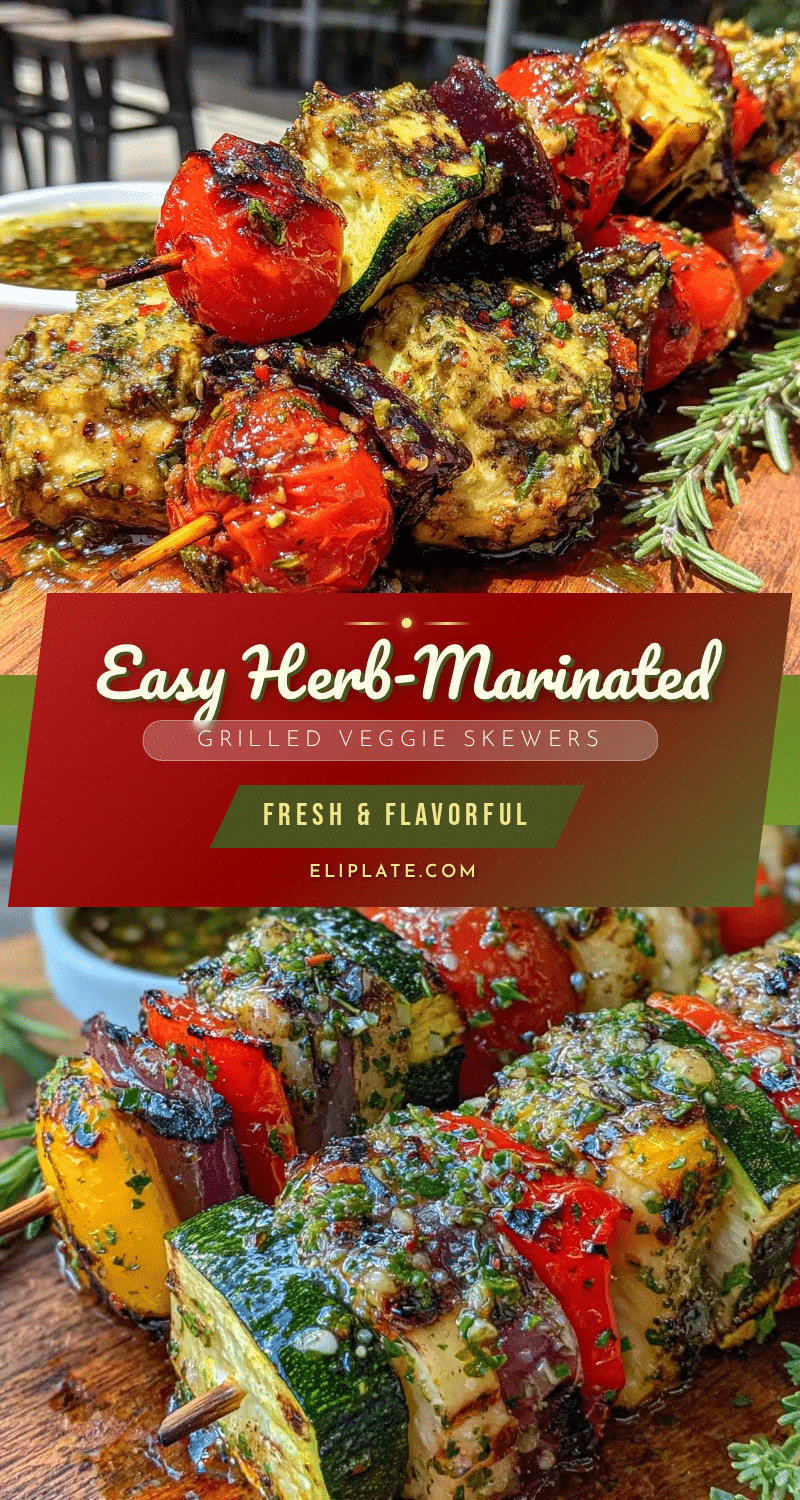 fresh grilled vegetable skewers recipe