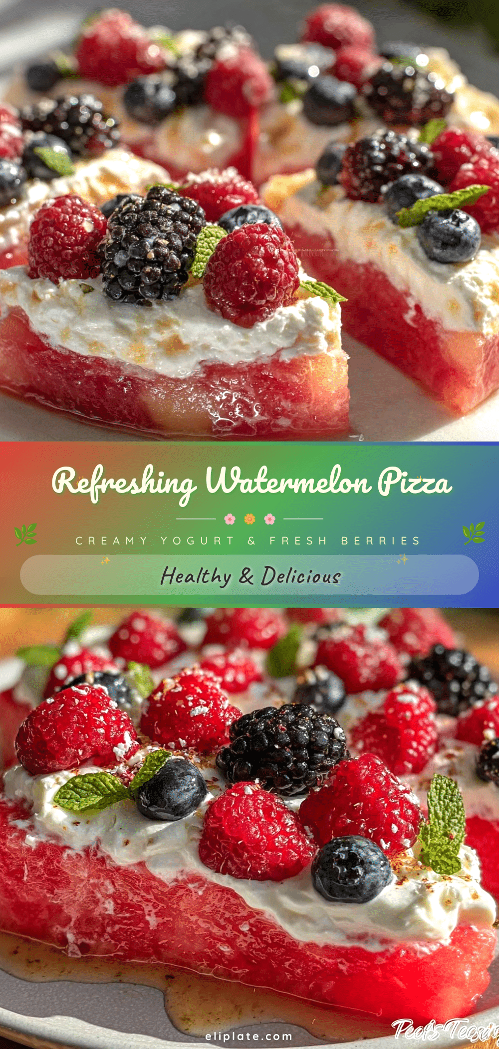 fresh watermelon pizza recipe recipe