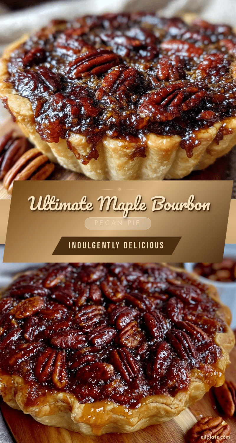 maple bourbon pecan pie recipe