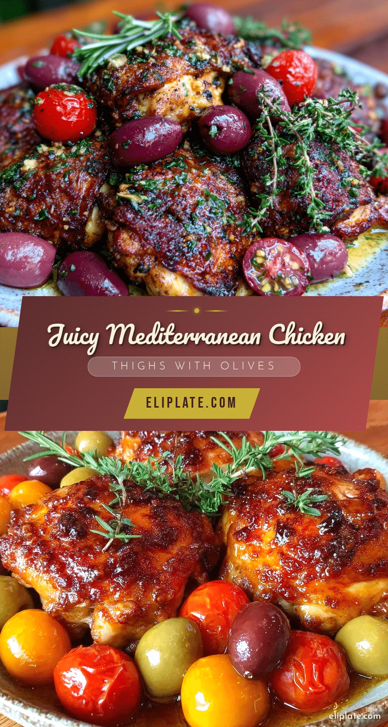 Mediterranean Chicken Thighs recipe