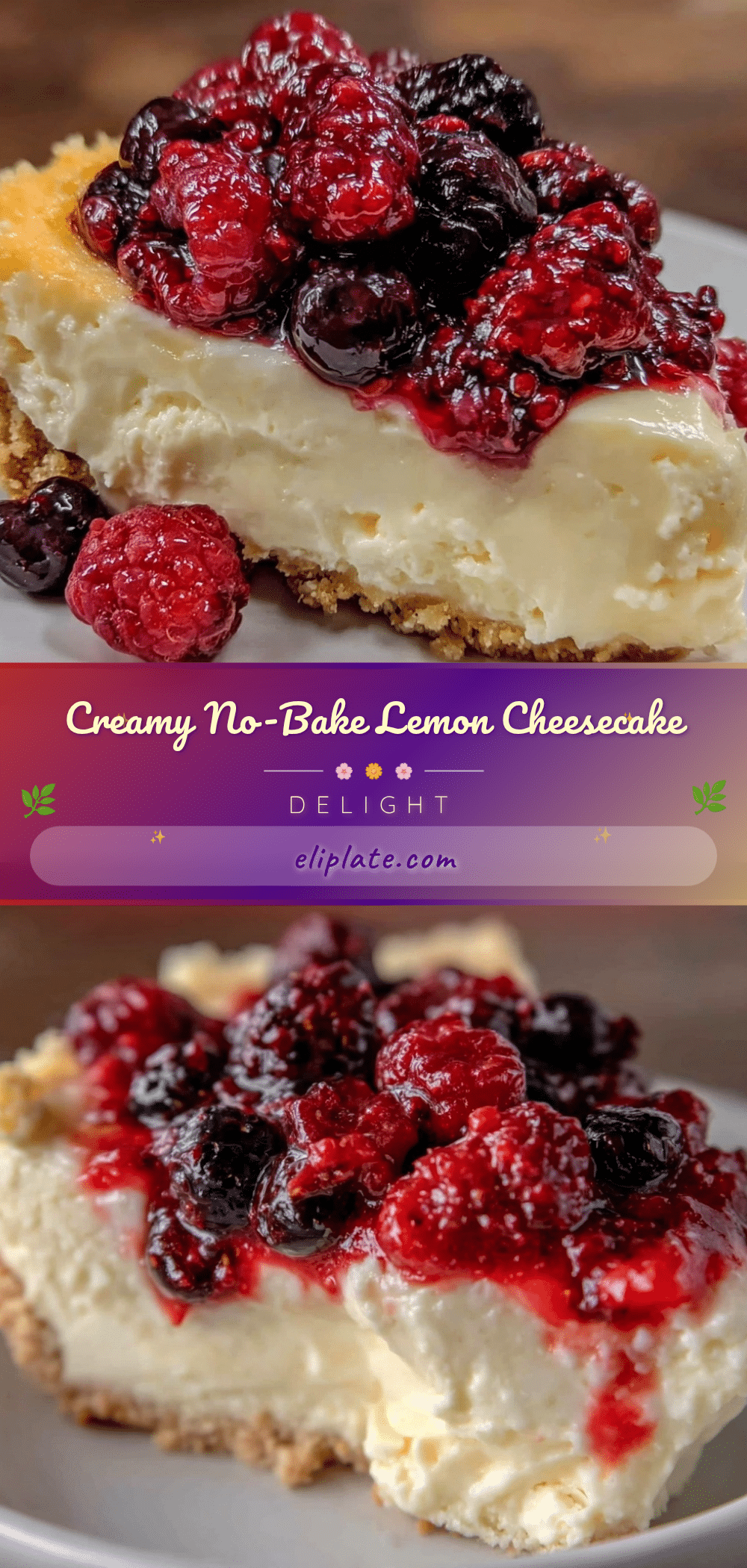 no-bake lemon cheesecake recipe