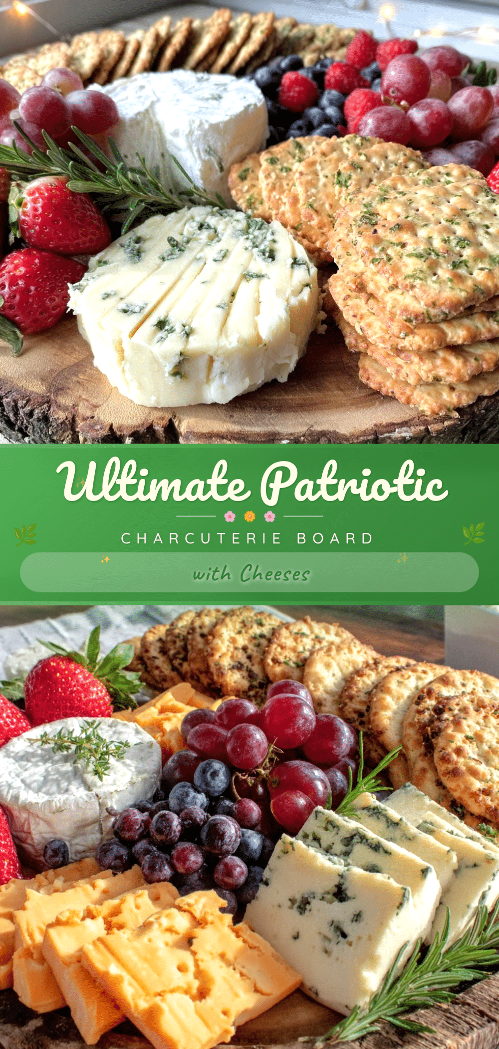 patriotic charcuterie board with american cheeses recipe