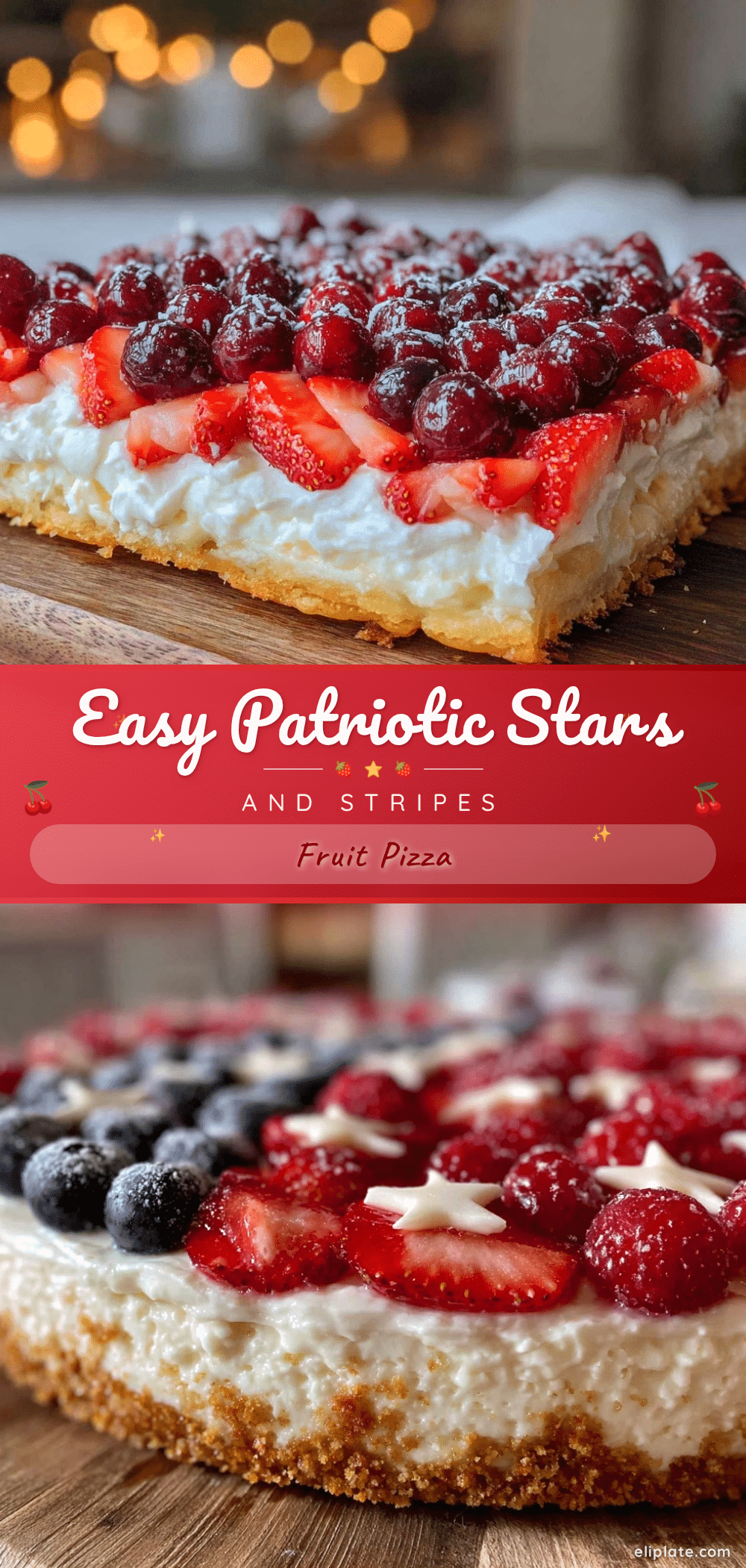 patriotic fruit pizza recipe recipe