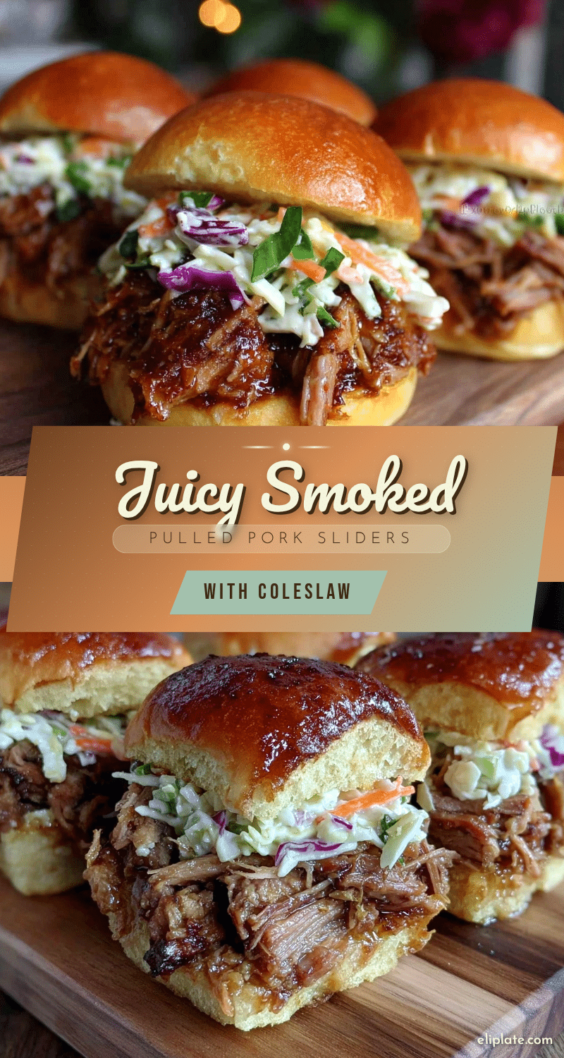 smoked pulled pork sliders recipe