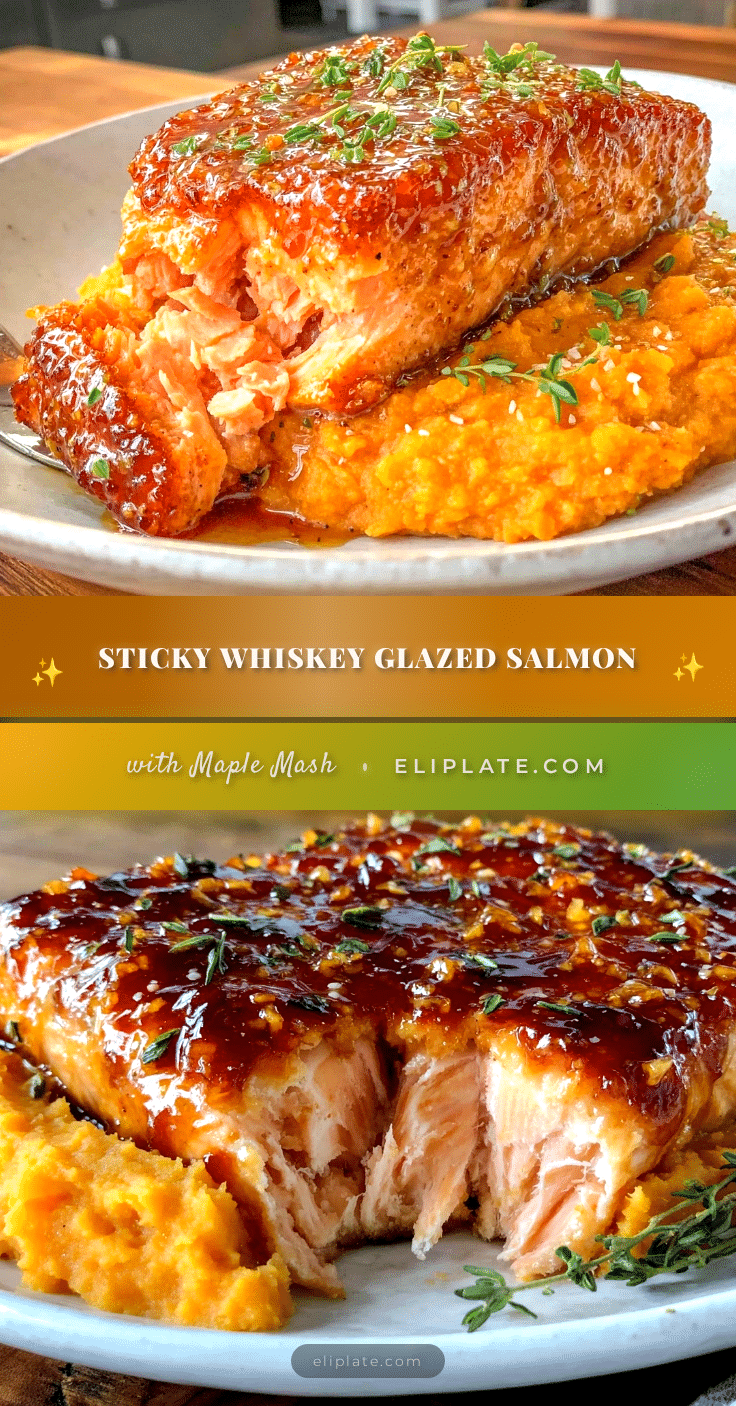 whiskey glazed salmon recipe