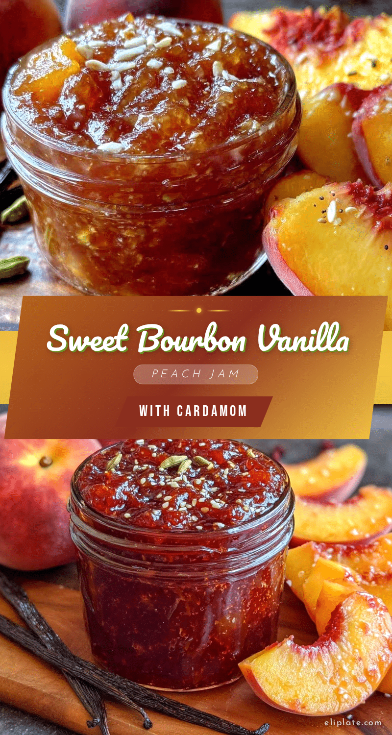 bourbon vanilla peach jam recipe