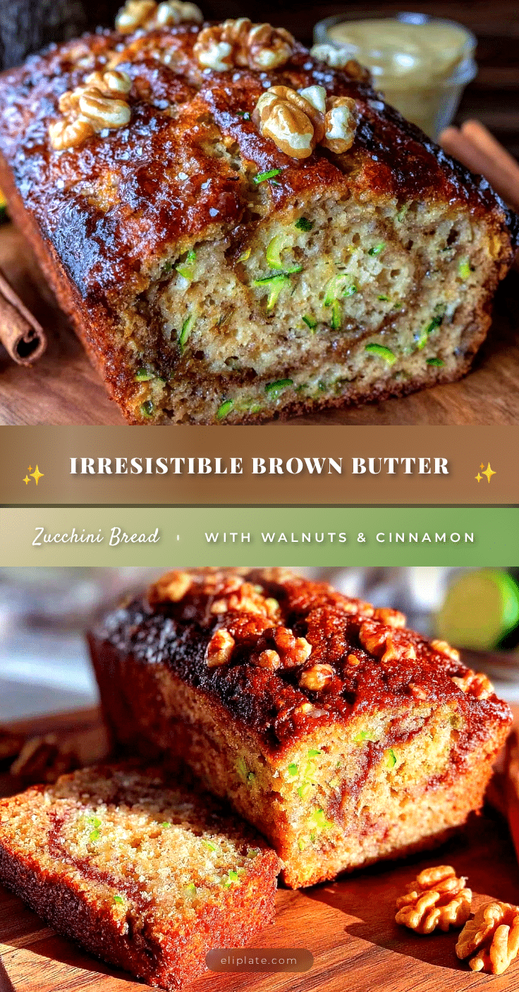 brown butter zucchini bread recipe