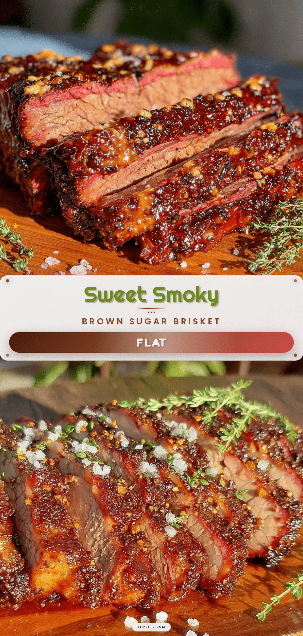 brown sugar smoked brisket flat recipe