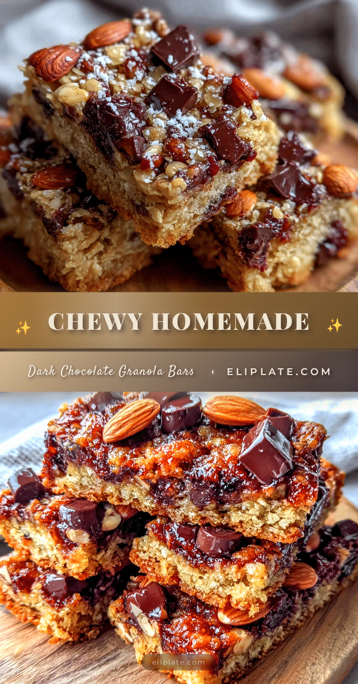 chewy homemade granola bars recipe