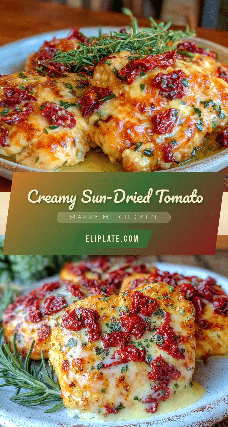 creamy marry me chicken recipe