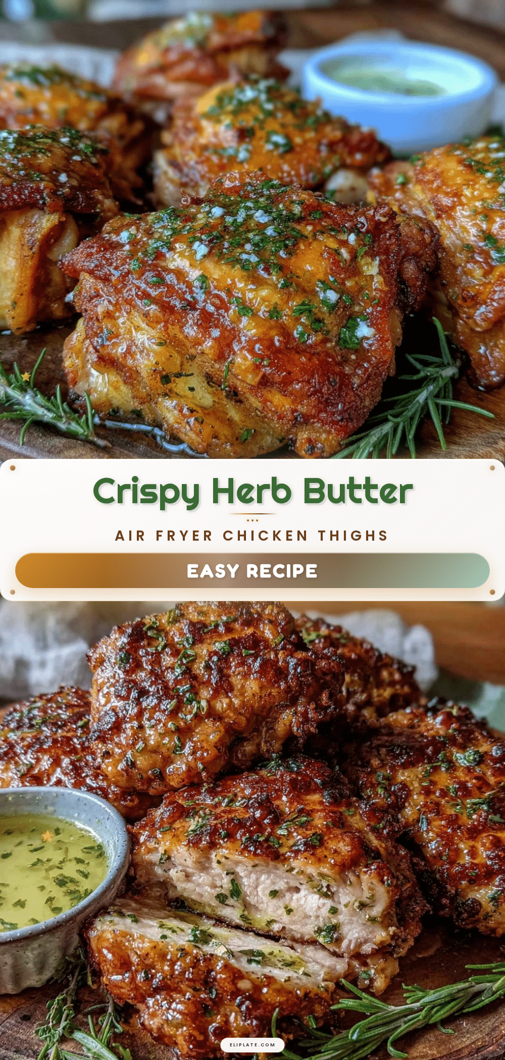crispy air fryer chicken thighs recipe