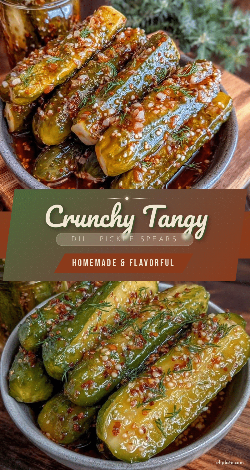 crunchy dill pickle spears recipe