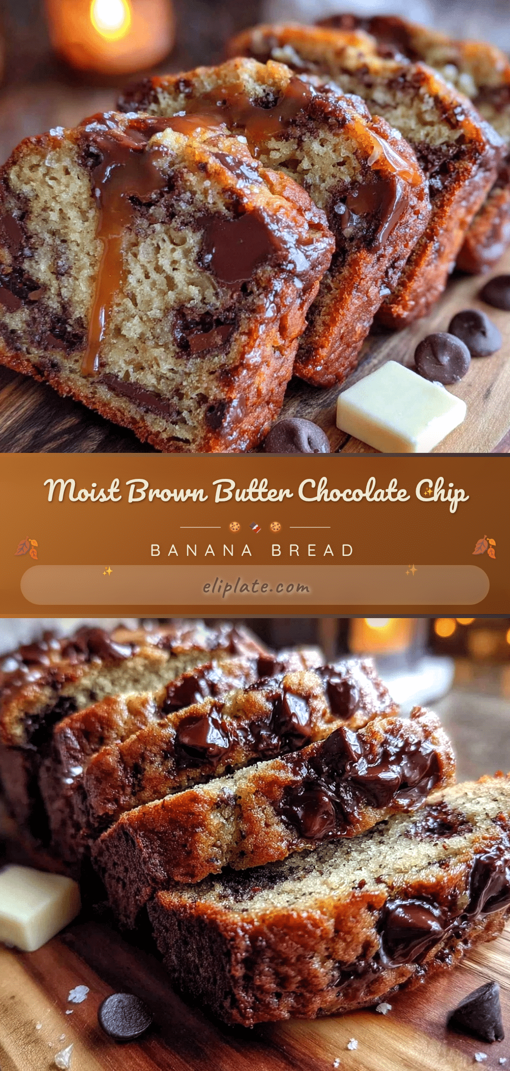 moist one-bowl chocolate chip banana bread recipe