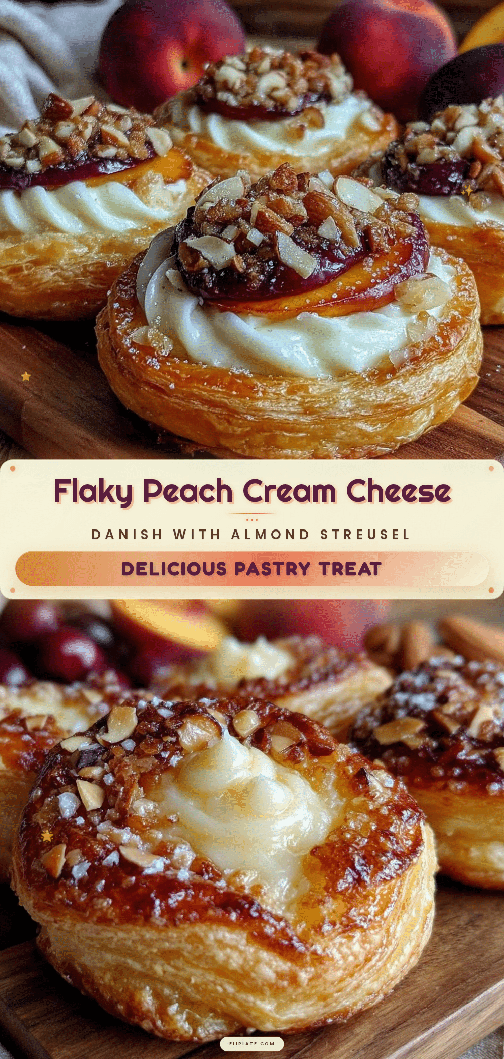 peach cream cheese danish recipe