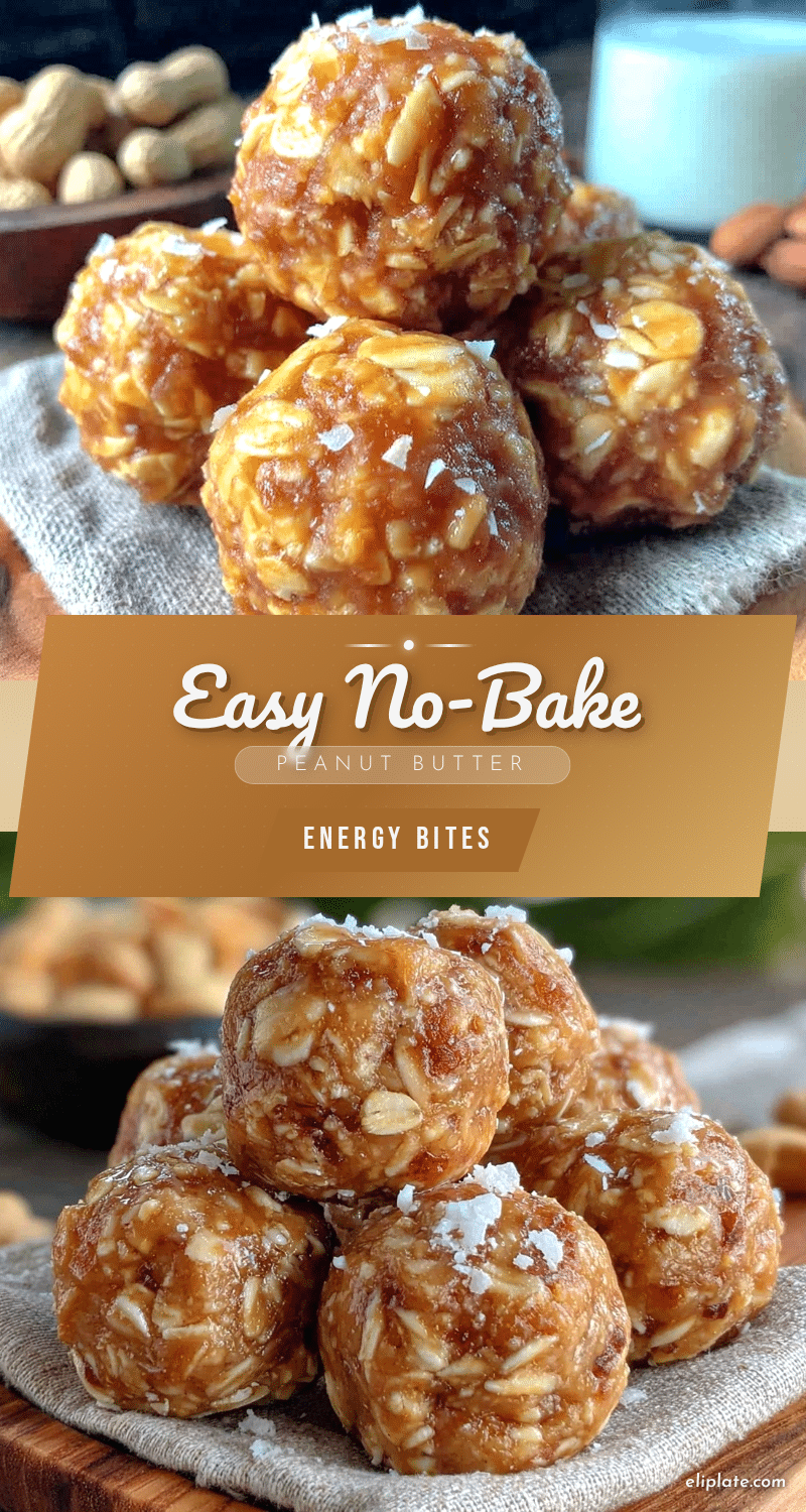 peanut butter energy bites recipe