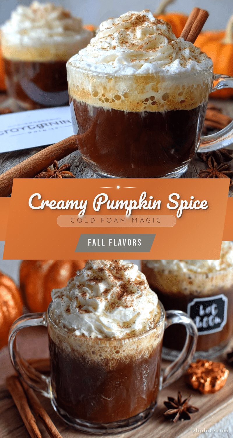 pumpkin spice cold foam recipe