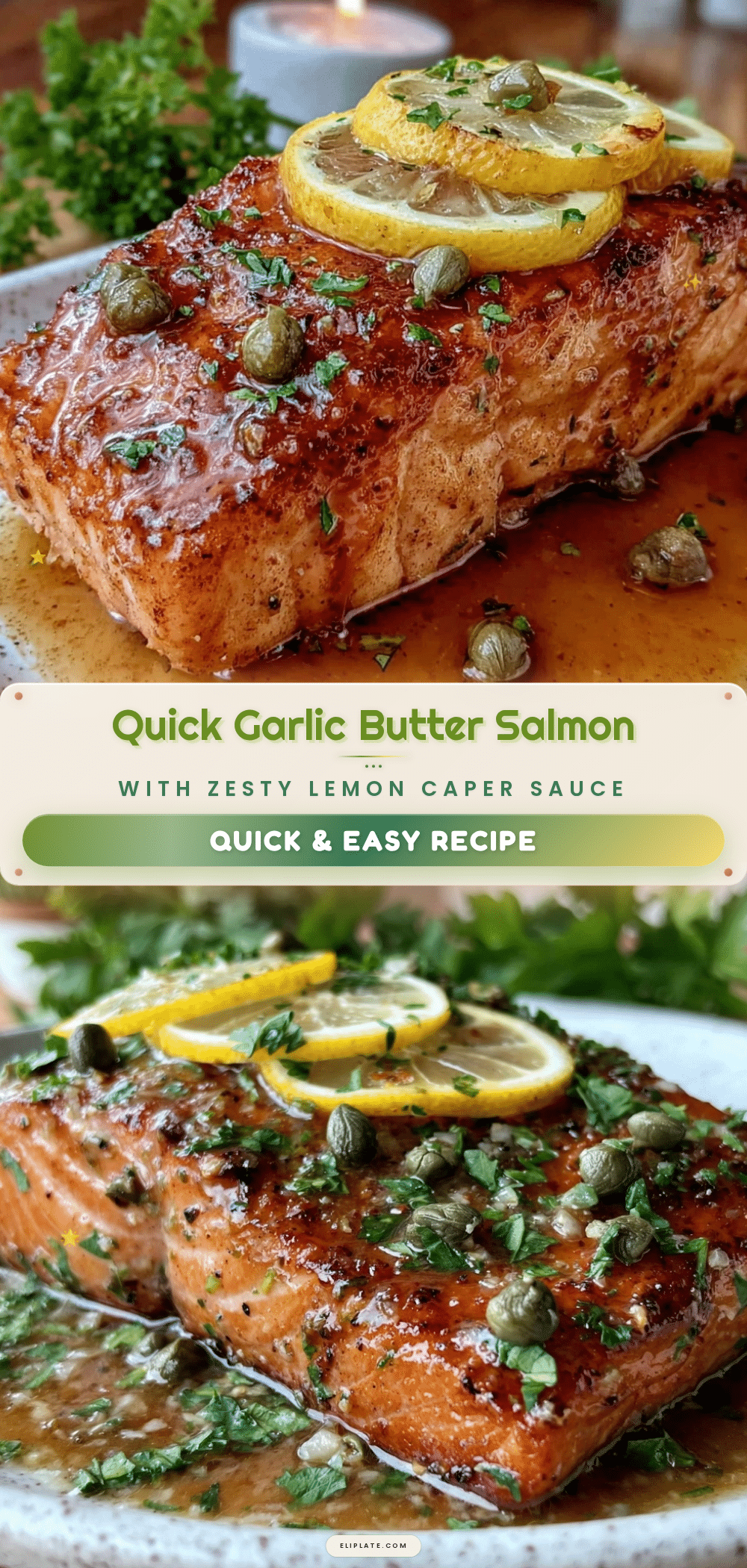 quick garlic butter salmon recipe