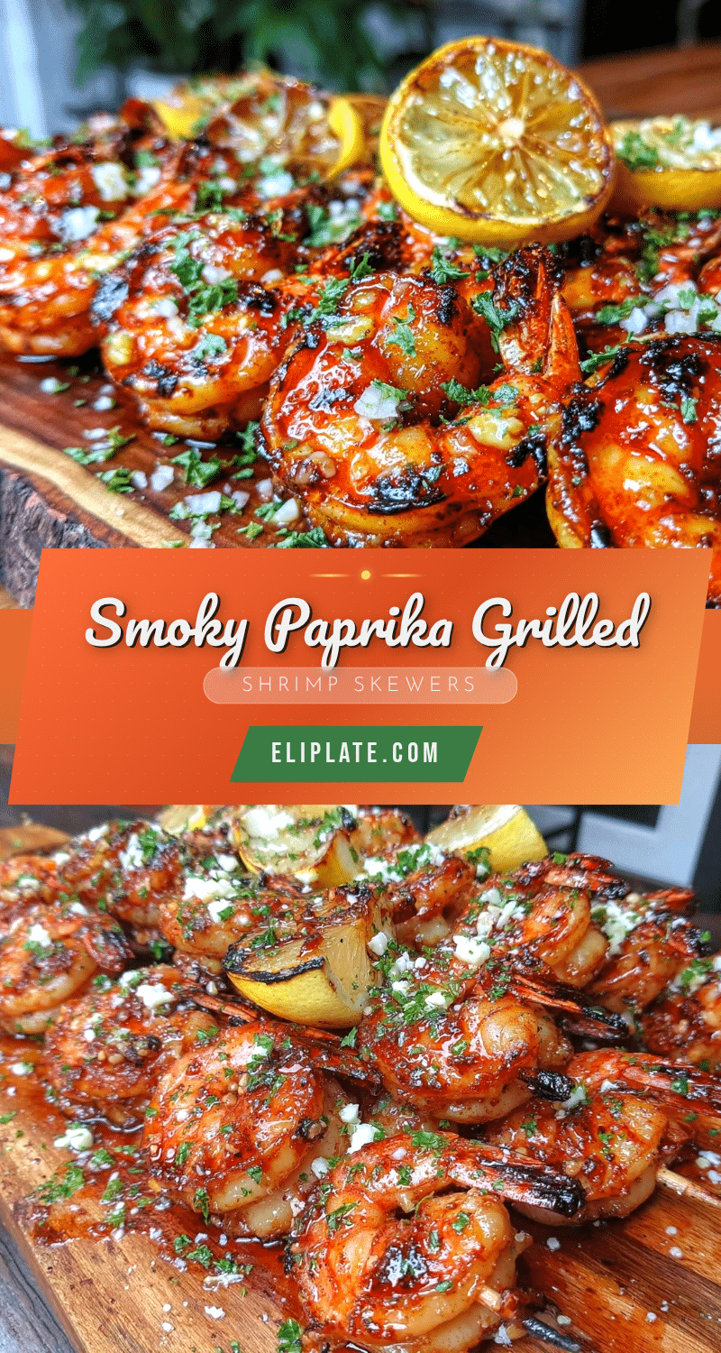 smoked paprika grilled shrimp skewers recipe