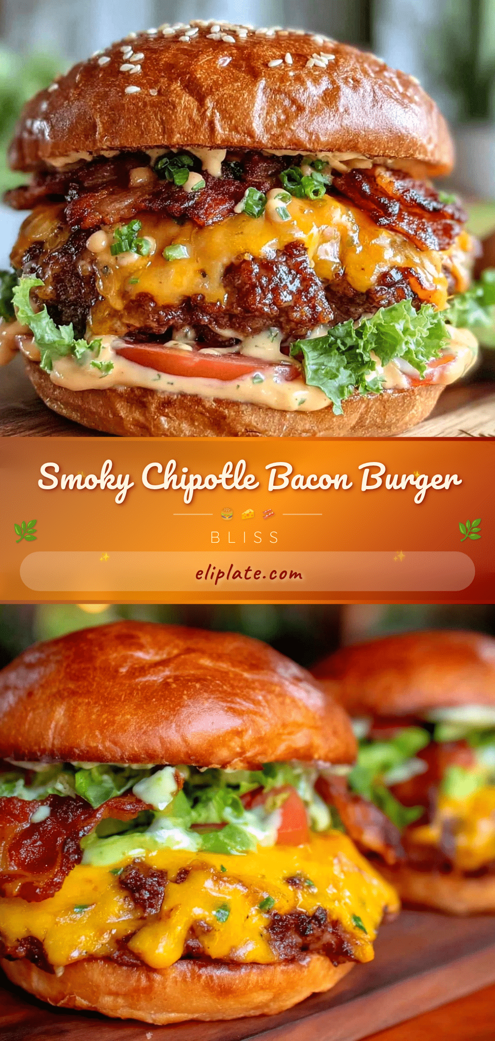 smoky chipotle bacon burger recipe