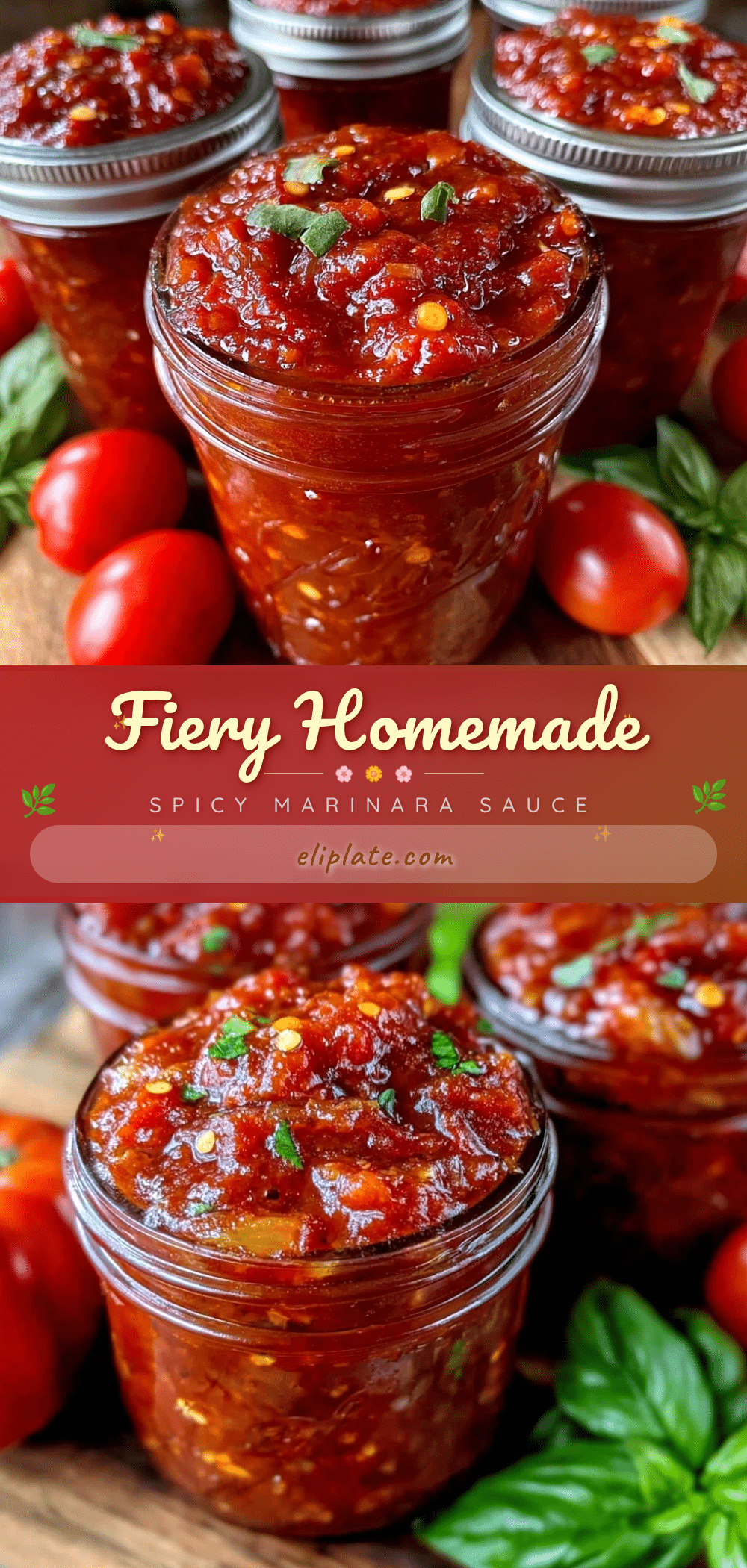 spicy marinara sauce pressure canning recipe